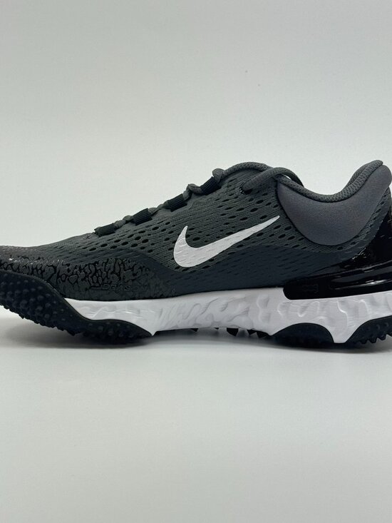 Nike Alpha Huarache Elite 4 Turf \'Black White\' DJ6523-011 Baseball size 6.5